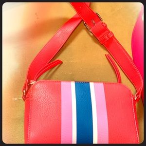 Fun red shoulder bag
